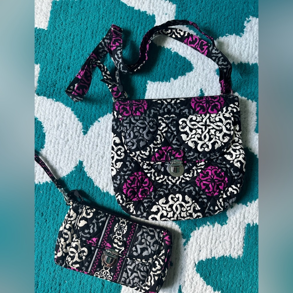 Vera Bradley Canterberry Magenta Bundle
